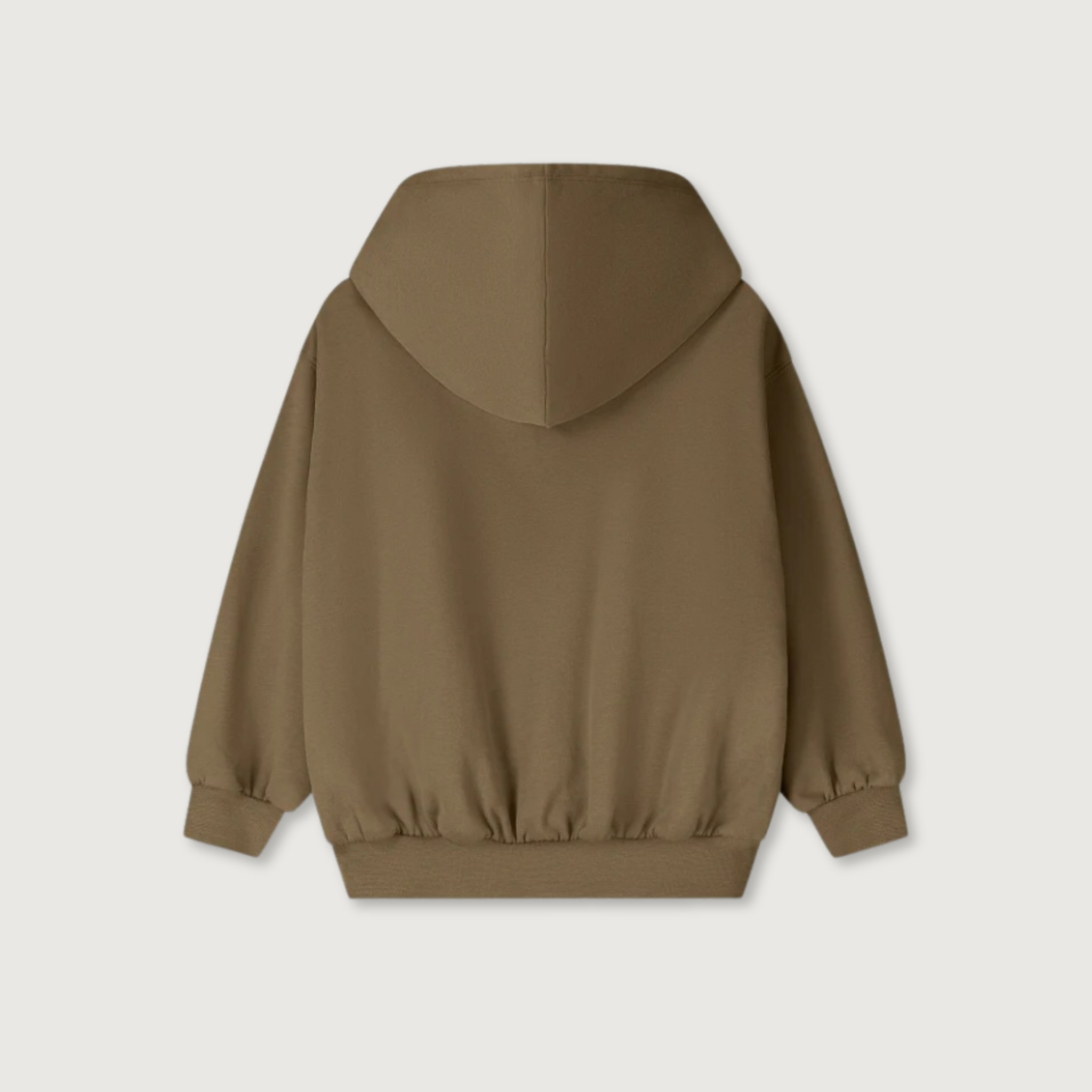 Gray Label Organic Cotton Fleece Hooded Cardigan | Woody
