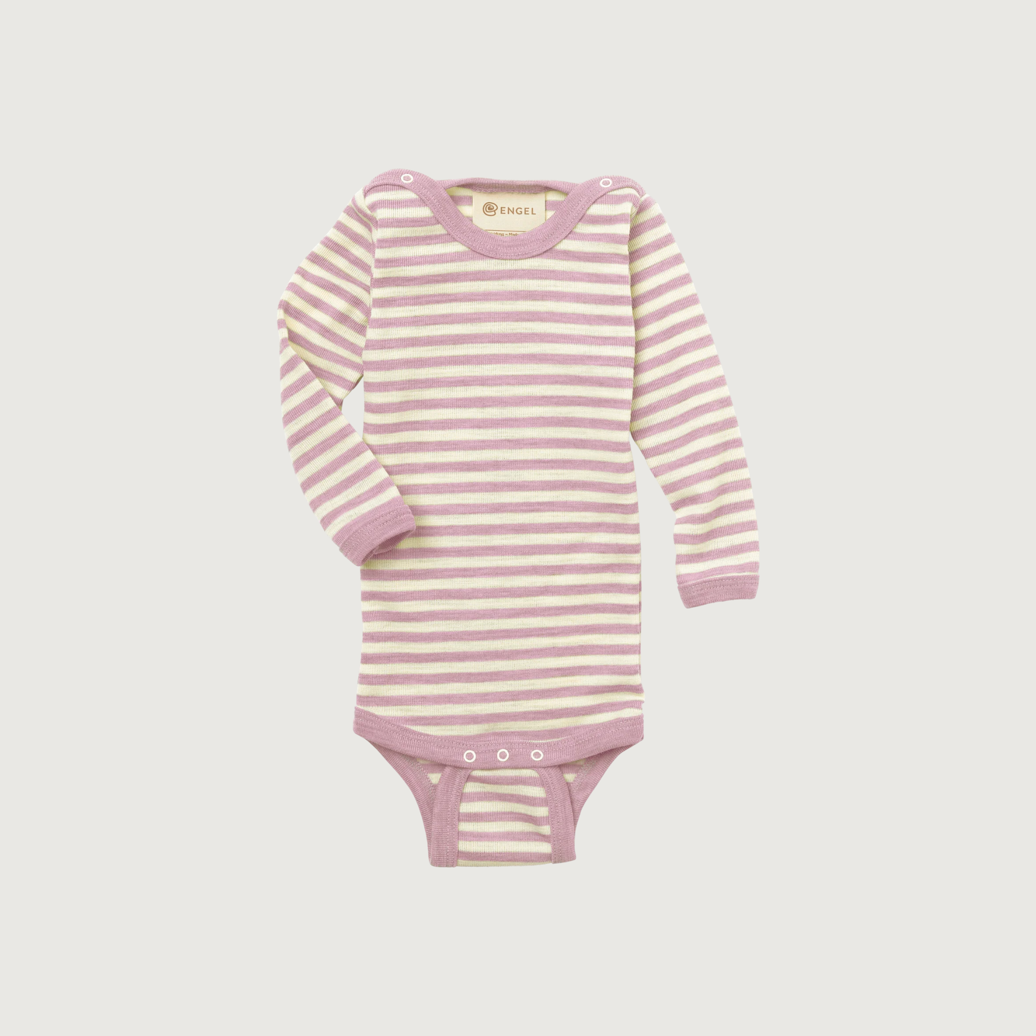 Engel Natur Merino Bodysuit in Rosewood