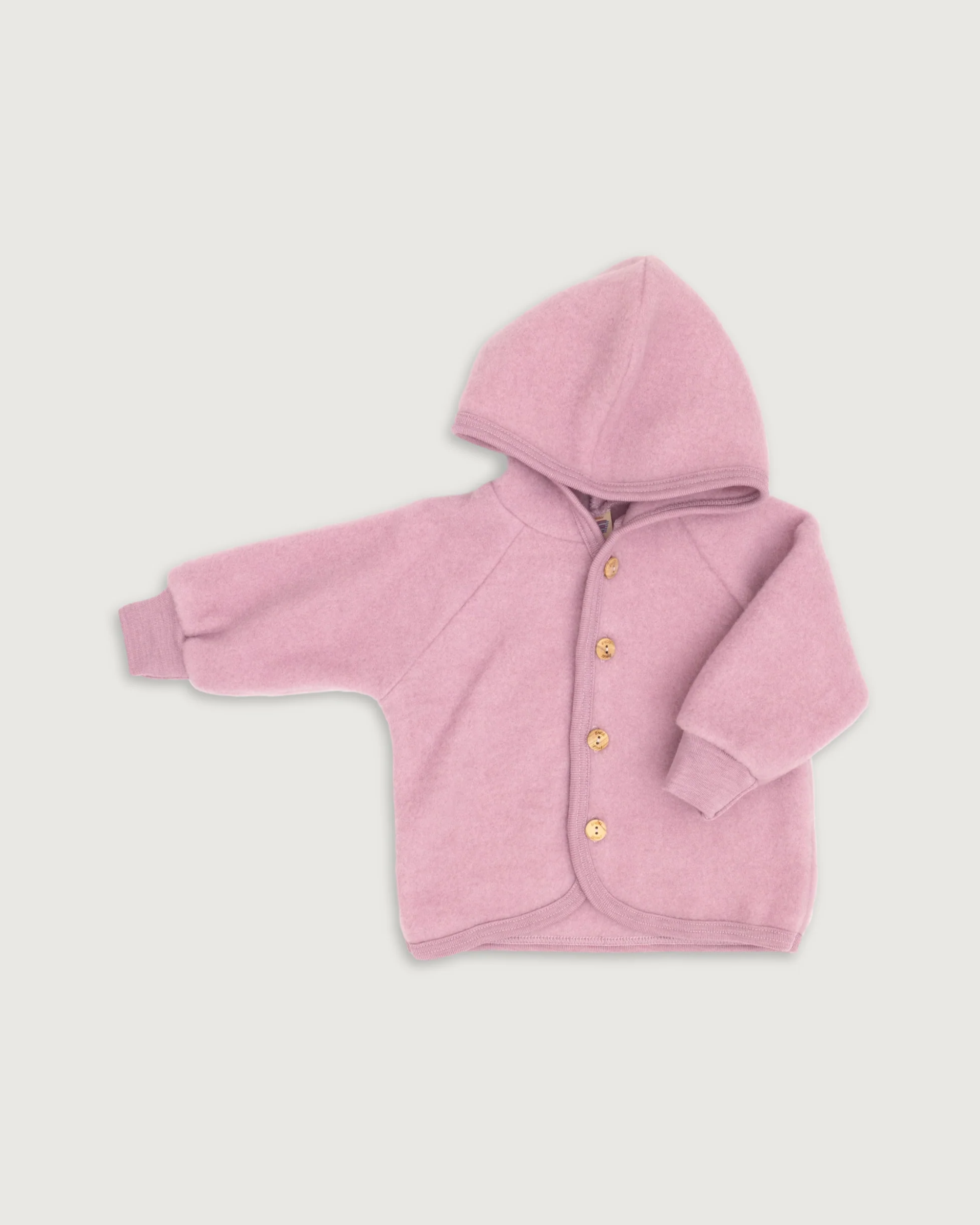 Flat lay Engel Natur Jacket in Rosewood