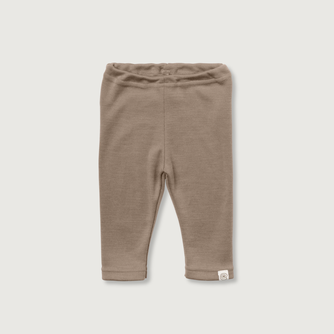 Engel Natur Wool &amp; Silk Baby Leggings | Sand
