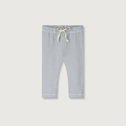 Gray Label Organic Cotton Baby Leggings | Stone Grey Cream