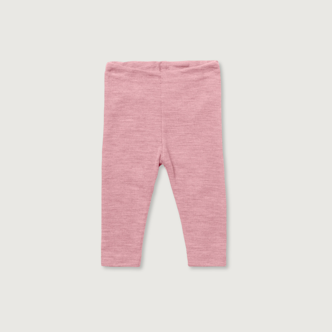 Engel Natur Merino Wool Baby Leggings | Rosewood Melange