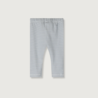 Gray Label Organic Cotton Baby Leggings | Stone Grey Cream