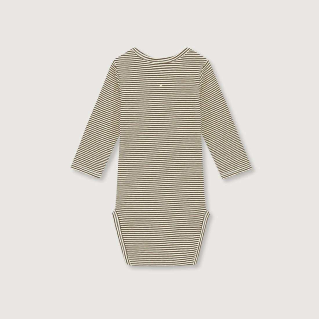 Gray Label Organic Cotton Long Sleeve Onesie | Woody Cream