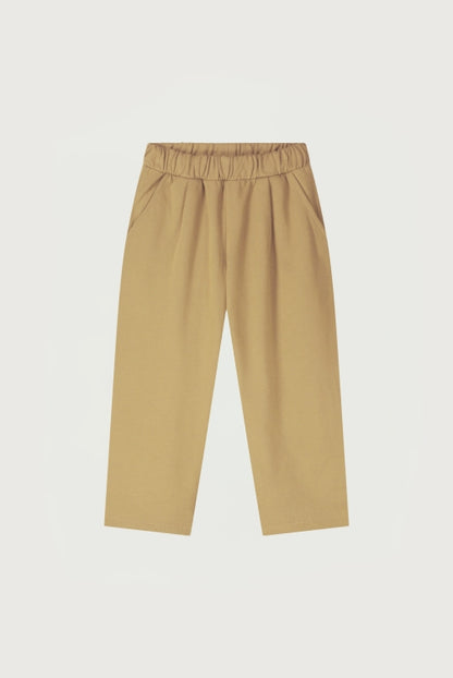 Gray Label Baggy Trousers GOTS | Cookie