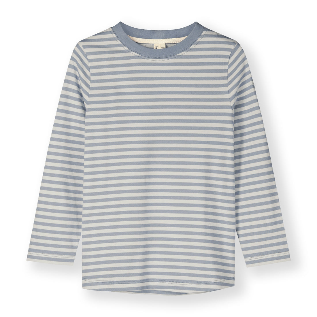 Striped long sleeve top by Gray Label in color Stone Grey - front 