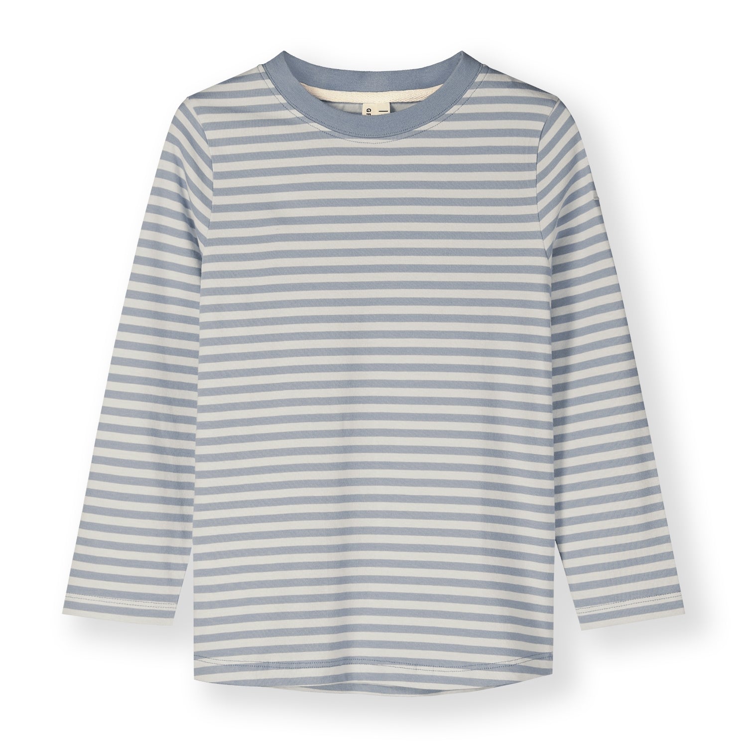 Striped long sleeve top by Gray Label in color Stone Grey - front 