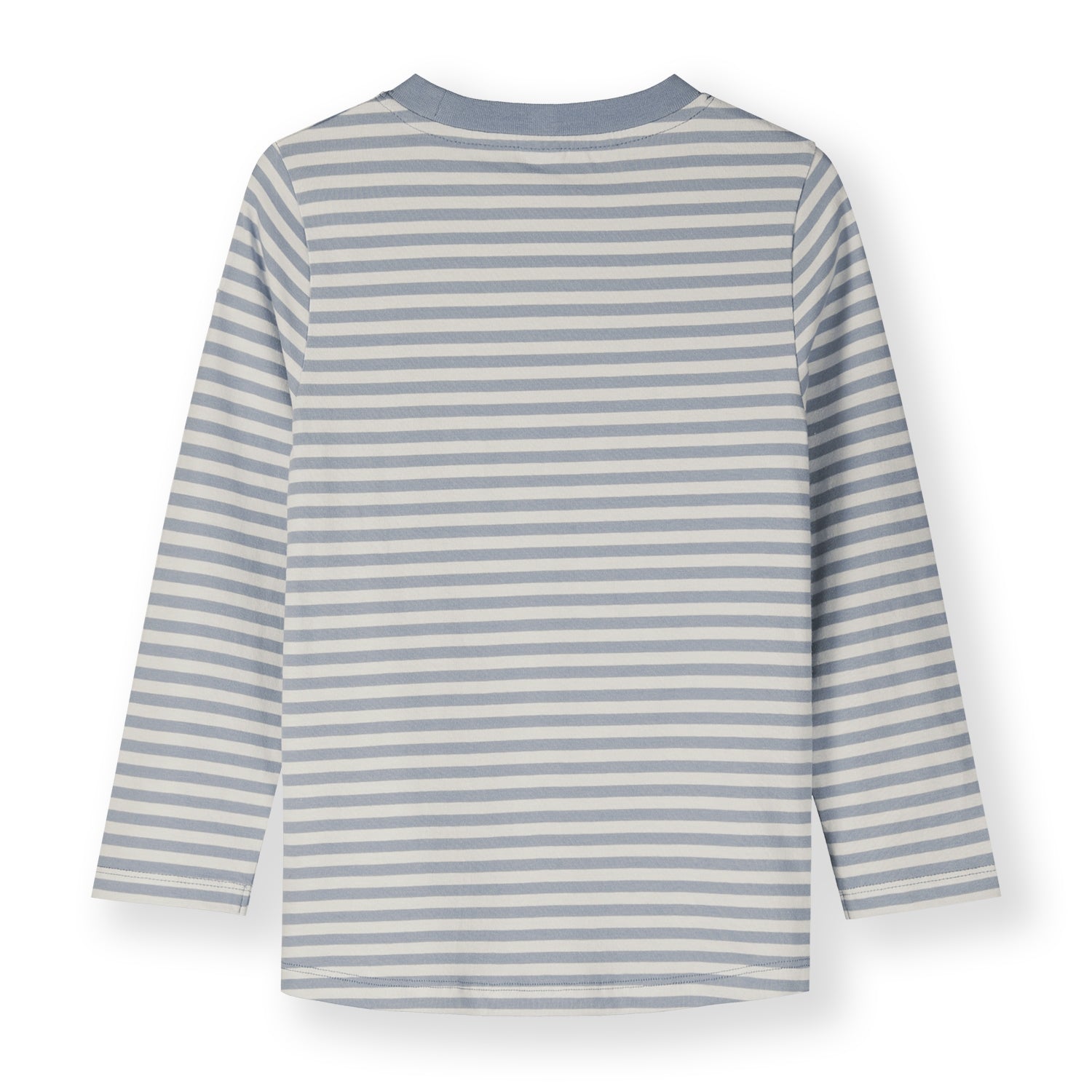 Striped long sleeve top by Gray Label in color Stone Grey - back
