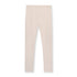 Striped leggings by Gray Label in color faded pink cream