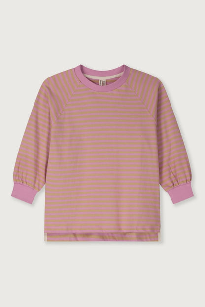 Gray Label Oversized Long Sleeve Tee GOTS | Bubblegum Cookie