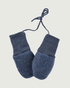 Engel Natur Baby Mittens Blue Melange 