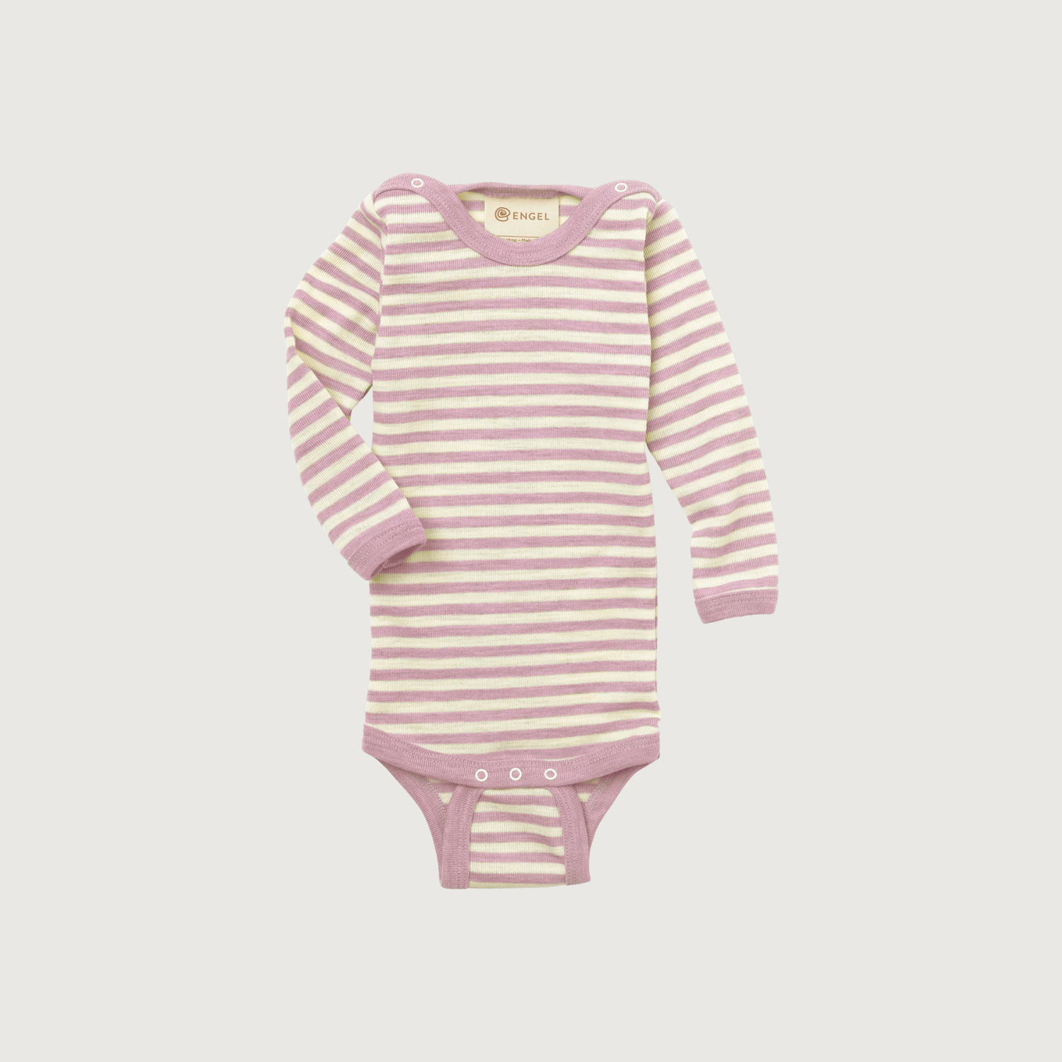 Engel Natur Merino Bodysuit in Rosewood