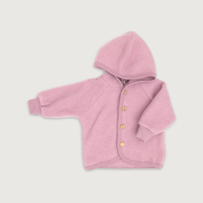 Engel Natur Jacket in Rosewood Melange 
