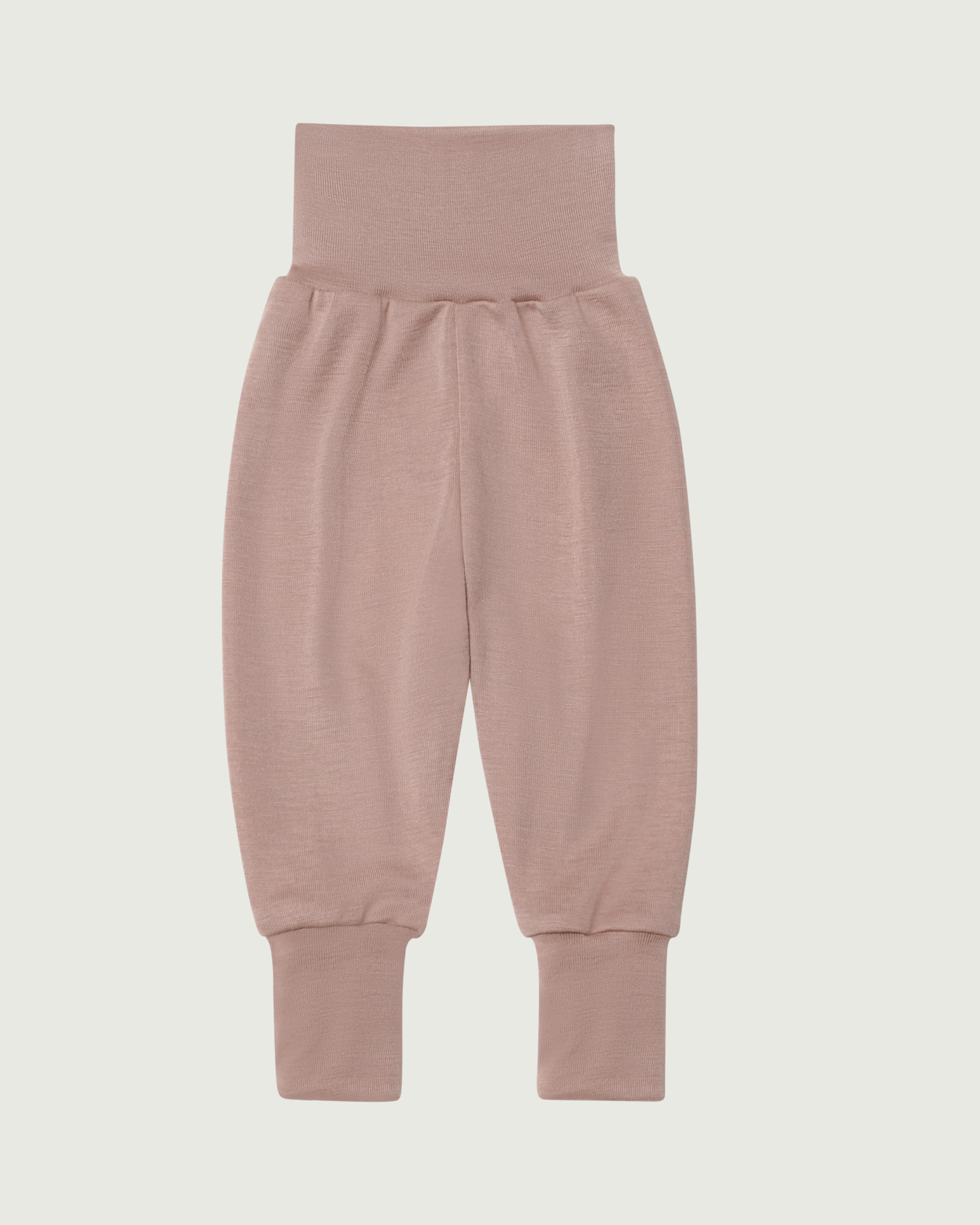 Engel Natur Wool Silk Baby Pants in Dusty Pink