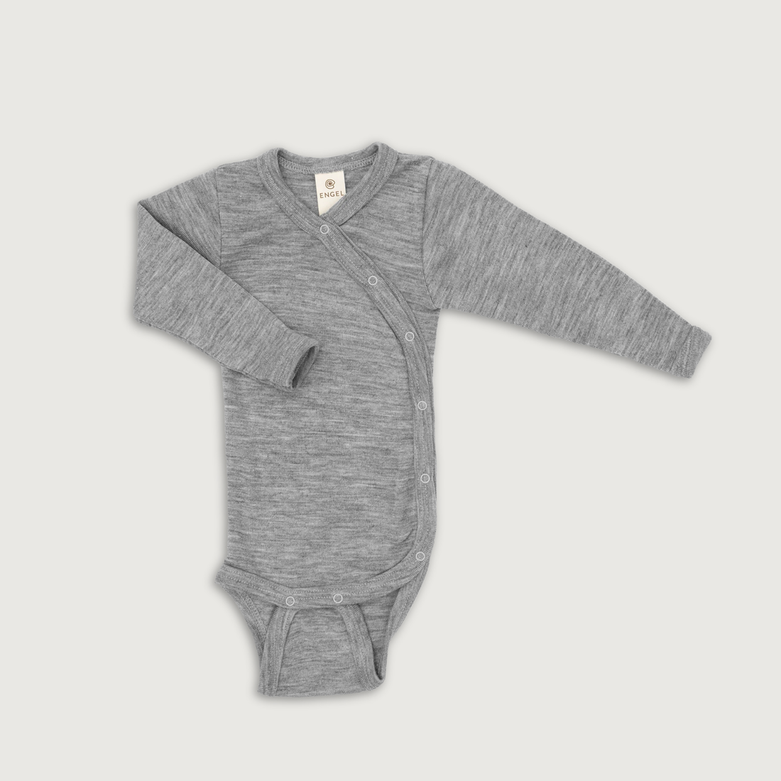 Engel Natur Wrap Bodysuit in Grey