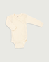 Engel Natur Wool Silk Kimono Bodysuit Natural