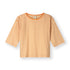 Gray Label organic cotton oversized tee in Melon Cream — front view
