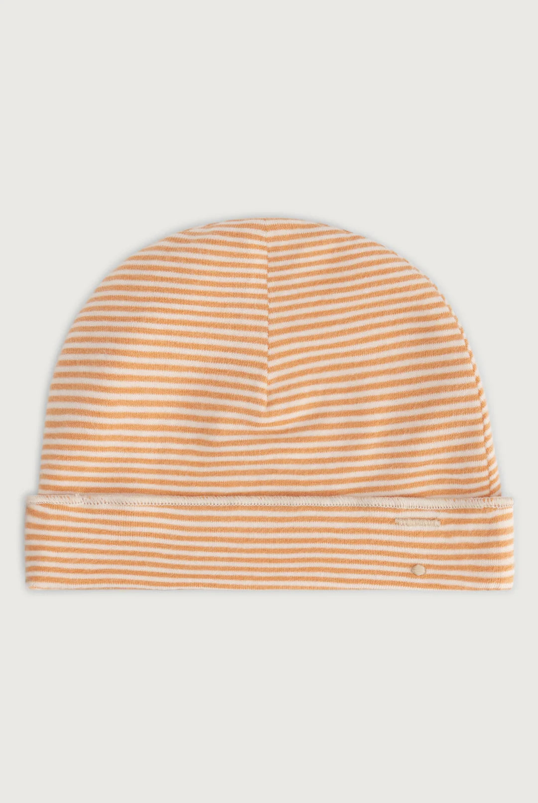Gray Label Organic Cotton Baby Beanie | Melon Cream