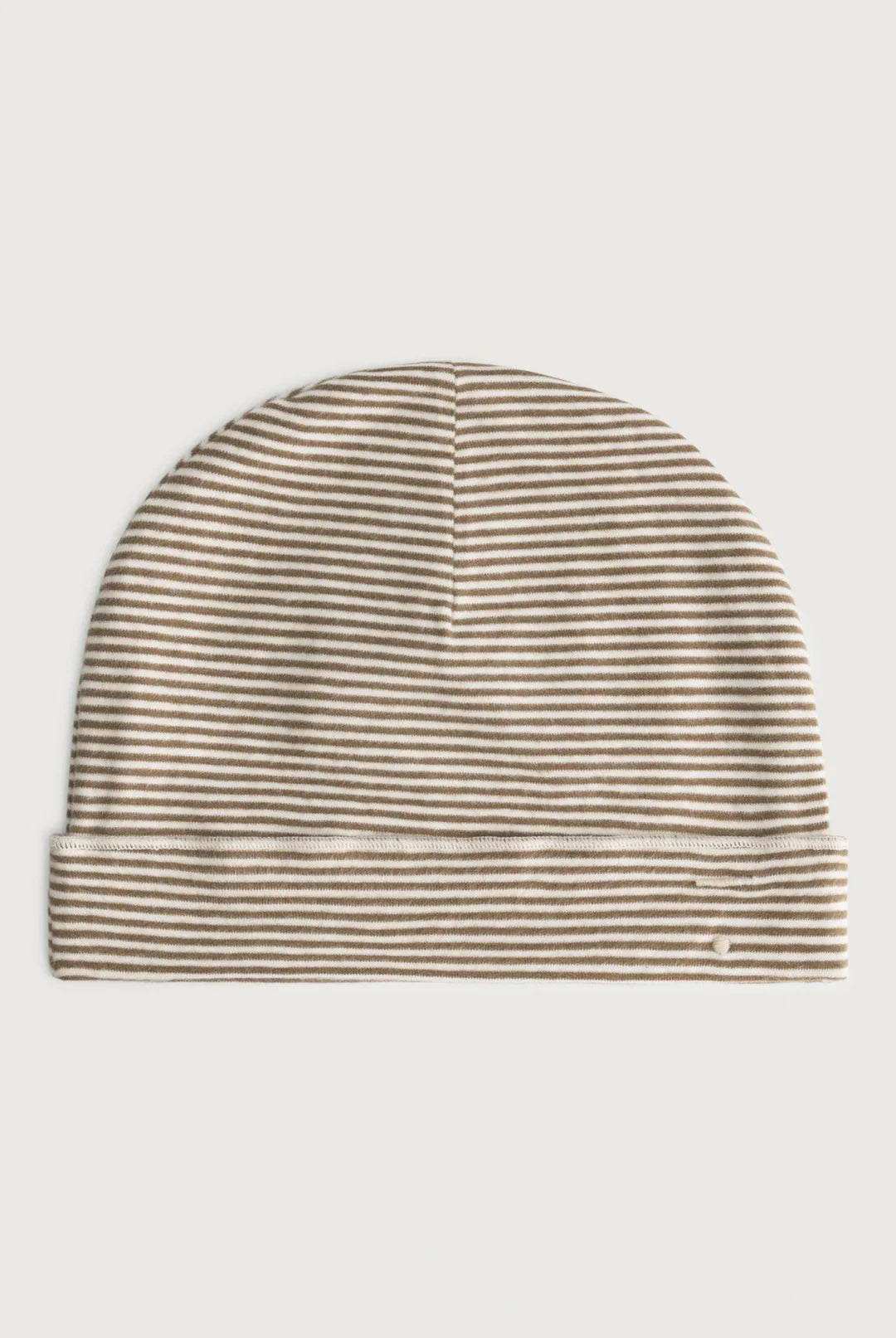 Gray Label Organic Cotton Baby Beanie | Woody Cream