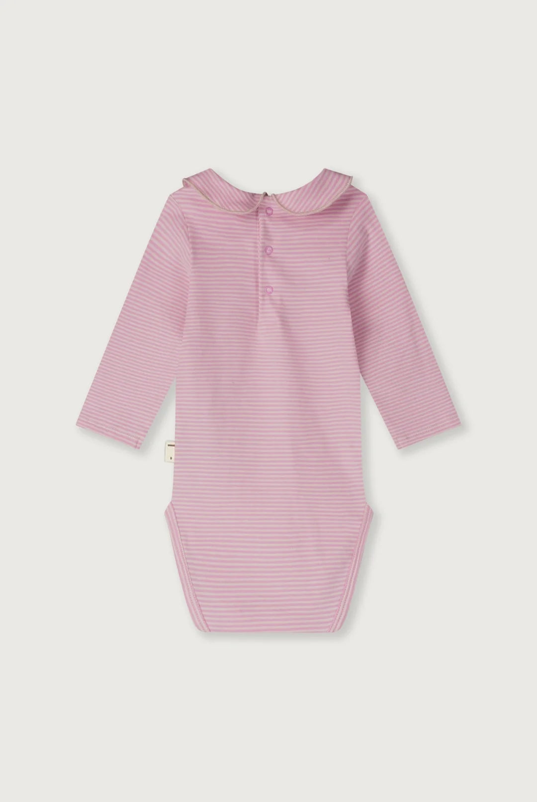 Gray Label Baby Collar Onesie GOTS | Bubblegum