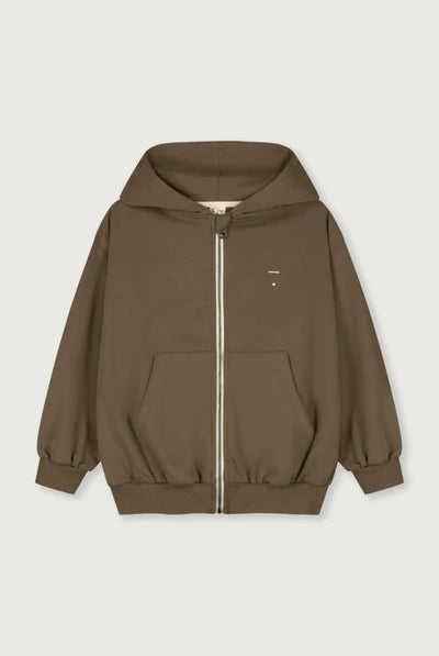 Gray Label Hooded Cardigan GOTS | Woody