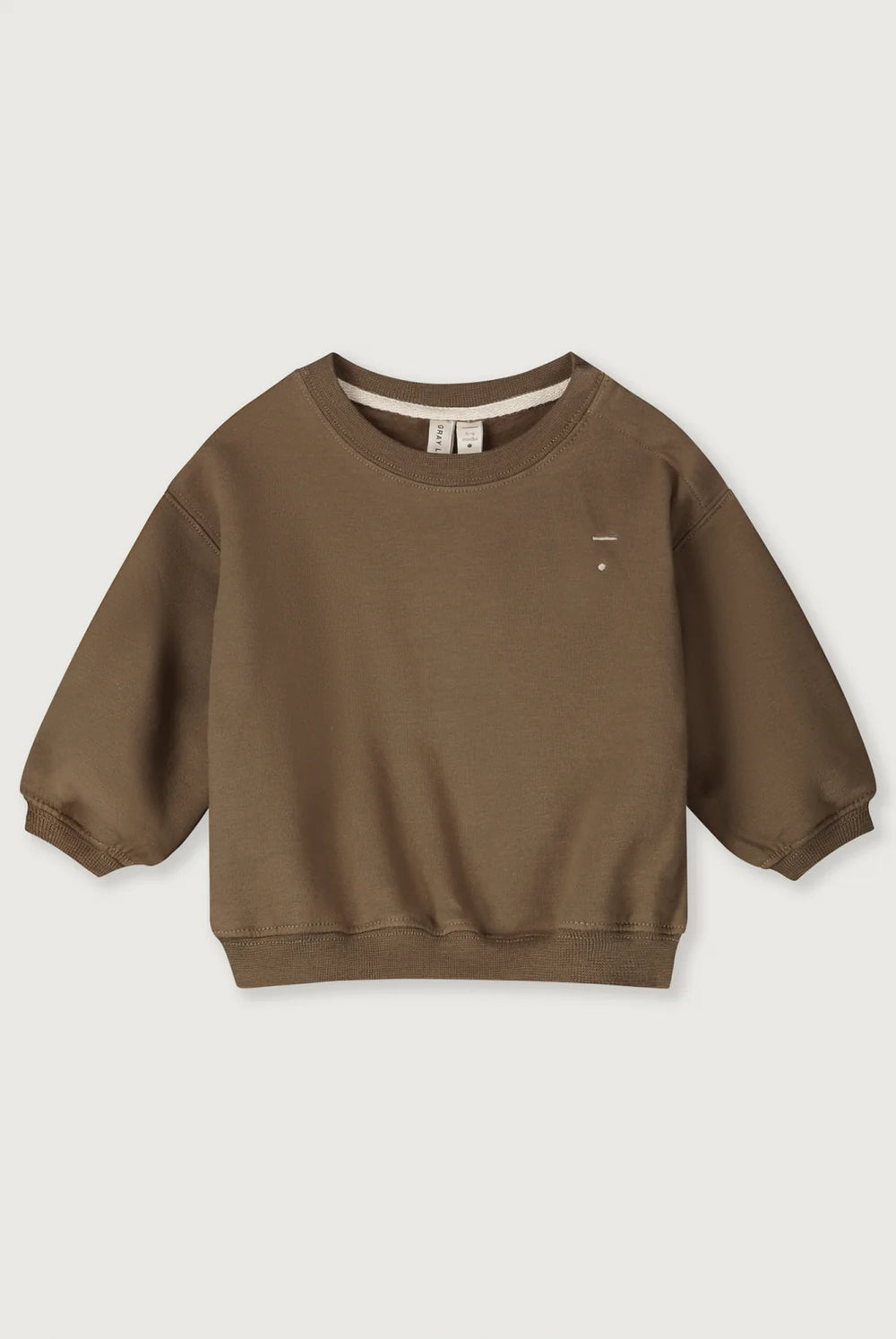 Gray Label Dropped Shoulder Baby Sweater GOTS | Woody