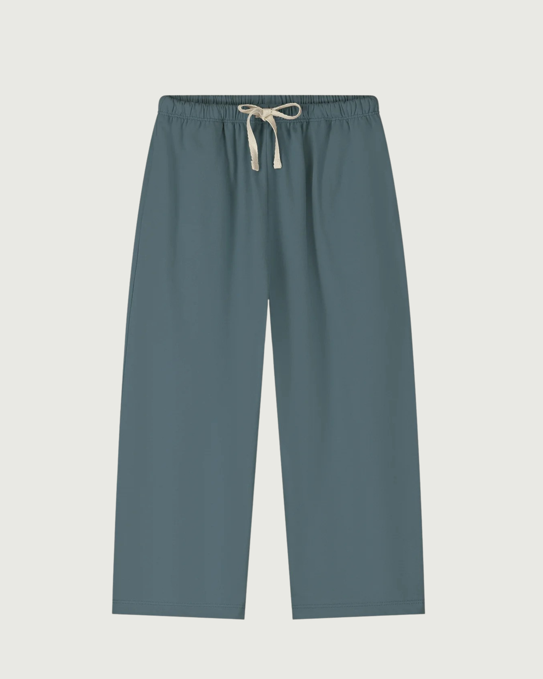 Gray Label Pull Up Trousers Blue Grey