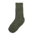 Rib Wool Socks Moss