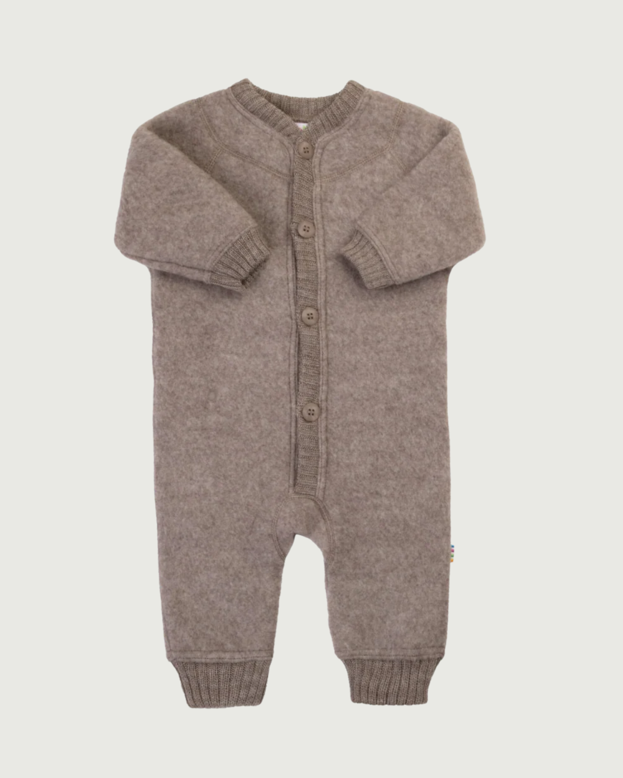 Joha Wool Fleece Baby Suit Sesame 