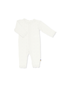 Joha wool silk lace jumpsuit in off white