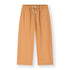 Gray Label organic cotton pull-up trousers in color melon - front 