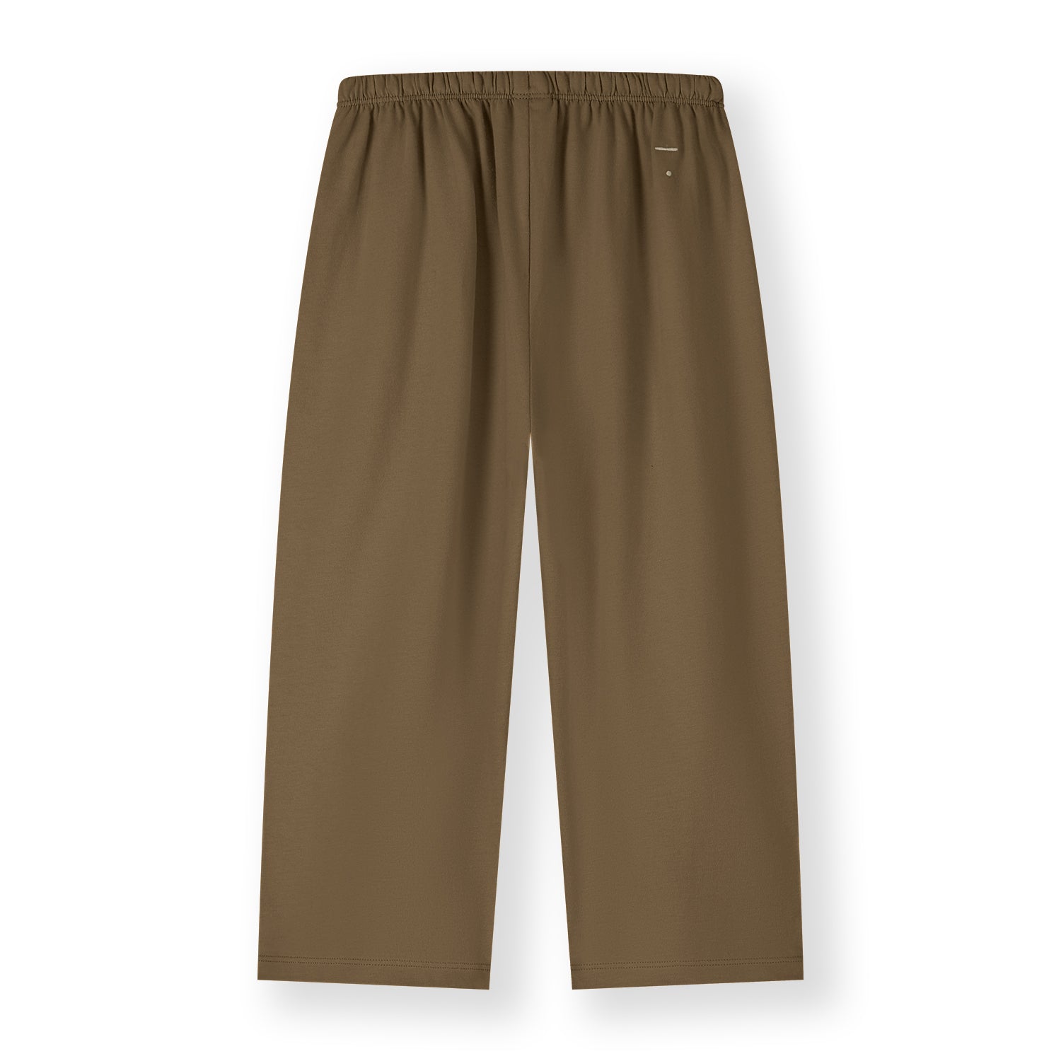 Gray Label organic cotton pull-up trousers in color woody - front 