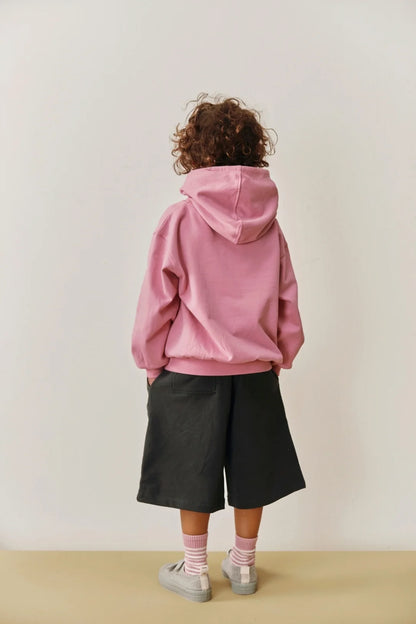 Gray Label Hoodie GOTS | Bubblegum