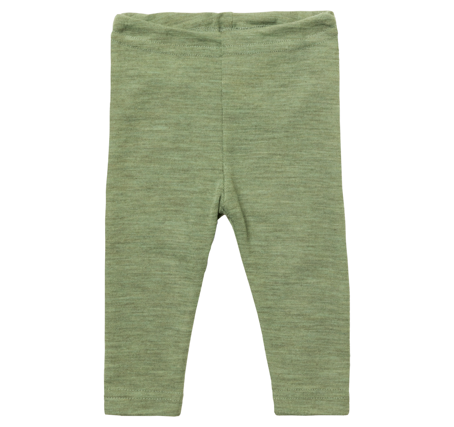 Engel Natur organic merino wool baby leggings in sage