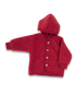 Engel Natur merino wool fleece jacket in jasper melange