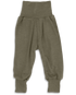 Engel Natur merino wool and silk baby pants for babies in olive