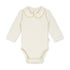 Gray Label organic cotton baby collar onesie in cream
