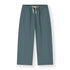 Gray Label  pull-up trousers made from GOTS-certified cotton in blue grey - front