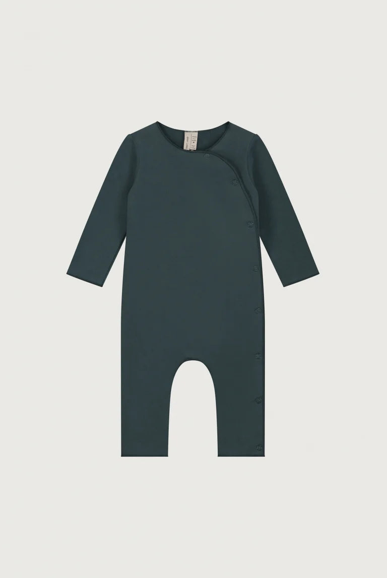 Gray Label Baby Suit GOTS | Blue Grey