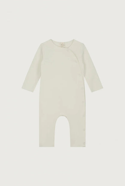 Gray Label Organic Cotton Fleece Baby Suit | Cream