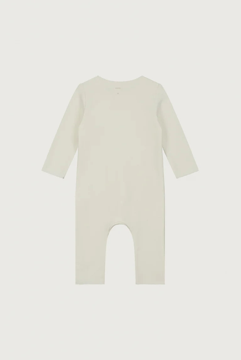 Gray Label Organic Cotton Fleece Baby Suit | Cream