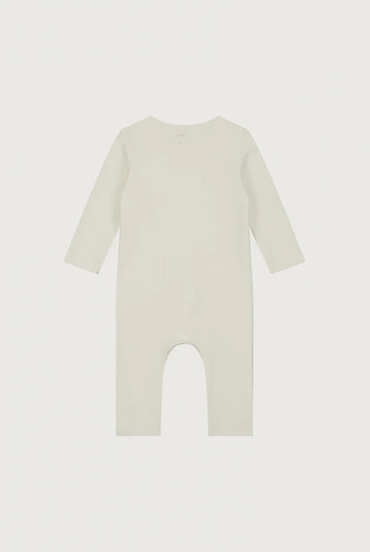 Gray Label Organic Cotton Fleece Baby Suit | Cream