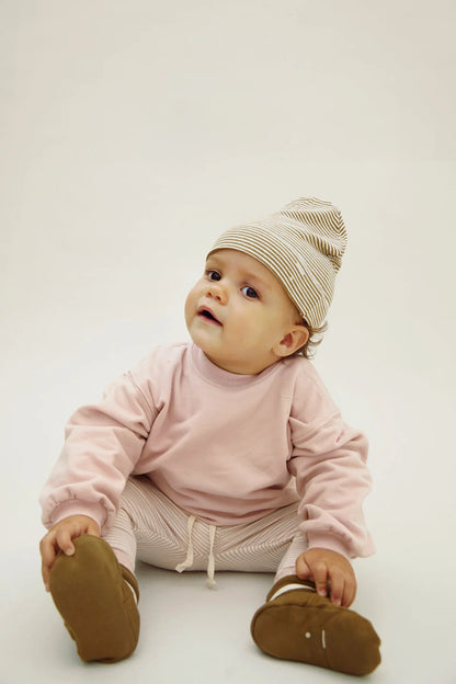 Gray Label Organic Cotton Baby Booties | Woody