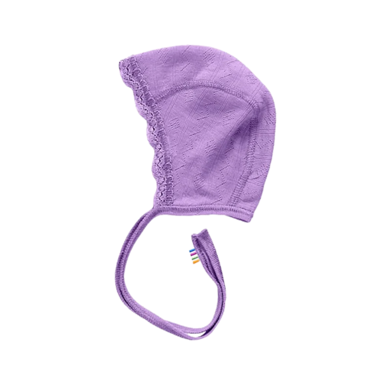 Joha Wool Silk Bonnet in color Lilac